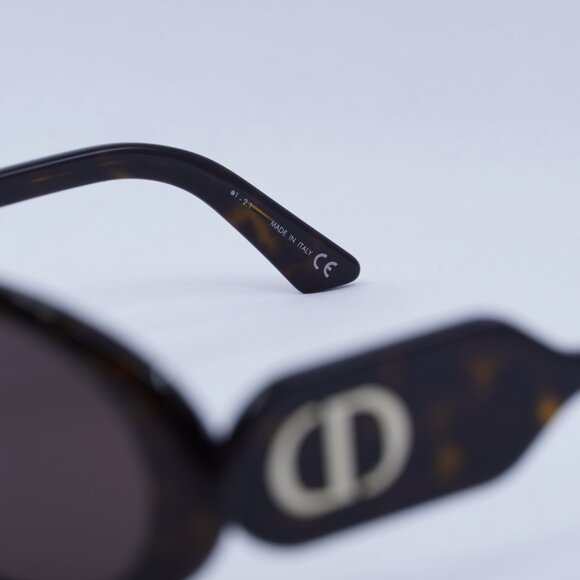 🕶️ New Dior DIORBOBBYR2U 20F0 Sunglasses - Dark Havana Frame, Brown Frame - Picture 7 of 10